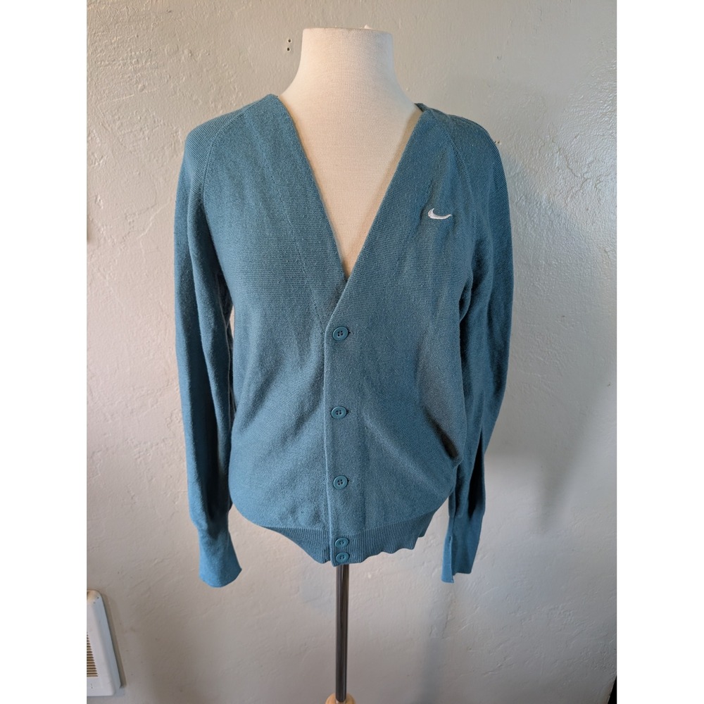 Nike SB Skate Wool Cardigan in Mineral‎ Teal Adult Unisex Oversized XXS